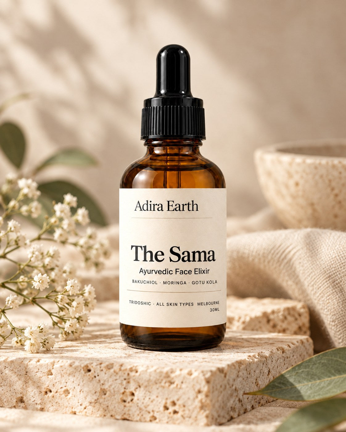 The Sama Ayurvedic Face Oil | Tridoshic Face Elixir