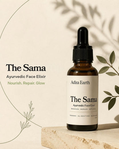 The Sama Ayurvedic Face Oil | Tridoshic Face Elixir